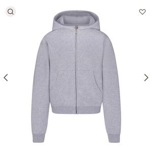 SKIMS classic zip up hoodie